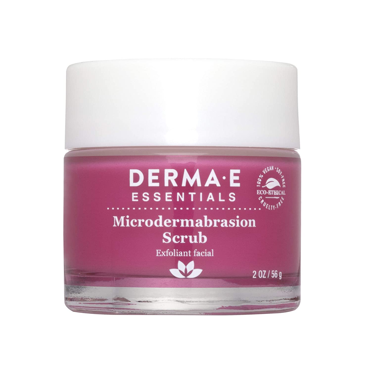DERMA E Microdermabrasion Scrub with Dead Sea Salt & Citrus Essential Oils – Facial Exfoliating Scrub Smooths, Revitalizes and Renews – Ideal for Scars and Wrinkles, 2oz - Image 2